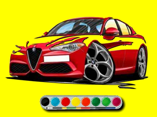 Sparkle Car Coloring Fu