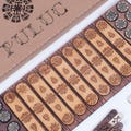 Maya Puluk board game with unique rules and addition "9 elements of nature", Handmade gifts handmade board game