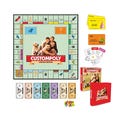 Custompoly Board Game, Complete Game:  Customized Game, Personalized Board Game, Custom Board Game , Christmas Games Gift, Personalized Game