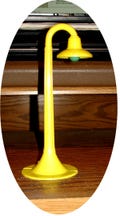 Boulevard Lamp - G Scale Gauge Plastic Street Lamp Light - Not Lighted