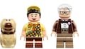 LEGO 'Up' House Carl + Russell + Dug Minifigures