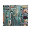 Dentist Tools Puzzle (110, 252, 520, 1014-piece) Dental Puzzle
