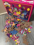 Vintage/ 1992/ Magic Trolls/ RoseArt Brand/ Jigsaw Puzzle/ Good Condition/ Un-Known if Complete