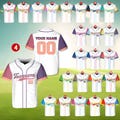 Custom Baseball Jersey, Personalized Team Name And Number Baseball Jersey, Matching Team Jersey and Custom Logo Baseball Jerseys