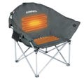 Kinnls Heated Chair, Camping Folding Chair,Lounge Chairs with 3 Heat Levels