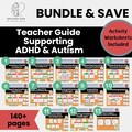 Neurodivergent Teacher Resource Support Autistic Learners ADHD Kid Autism Spectrum Executive Function School Anxiety Management Coping Skill