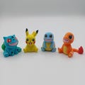Charmander, Squirtle, Bulbasaur, Pikachu - Choose Your Own Kanto Starters, Pokemon Fan Decor and Gift Idea, 3D Printed Unique Figurines