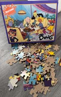Vintage/ 1991/ Nicktoons/ MTv/ Doug/ Jigsaw Puzzle/ Very Good Condition