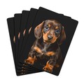 Cute Baby Dachshund Playing Cards, Adorable Dog Theme, Fun Poker Game for Animal Lovers, Perfect Gift & Collectible