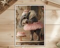 MTG Sleeves,Elephant in tulle skirt Card Sleeve,Art Card Sleeve,Card Sleeve Protectors, MTG Accessories, Gloss