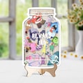 Inside Out Reward Jar with Tokens, Personalized Reward Jar For Classroom, Custom Name Reward, Gifts for Kids, Reward Jar with Custom Name