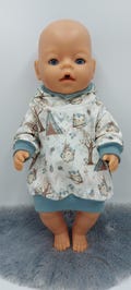 Doll clothes 43 cm, hoodie / hoodie