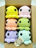 Crochet Octopus Plushy Stuffed Animal Amigurumi Mini Baby