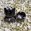Revolver Bullet Dice, Black And White Dice, Bullet Dice Set, RPG Dice Set, Gun-Themed Dice, Unique Dice Set, Tabletop Gaming Dice