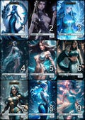 MtG Koma's Coil Waifu 1/1 for Koma, Cosmos Serpent Token Alternative Art // Choose the Art! - For EDH, Commander, Cube Draft and Casual MtG