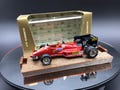 1984 Ferrari 126 C4 F1 racing car - 1/43 scale by Brumm - Vintage diecast boxed model