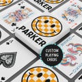 Customized Playing Cards - Personalized Playing Cards - Smiley Playing Cards - Unique Birthday Gift  Custom Name Playing Cards - Smiley Gift