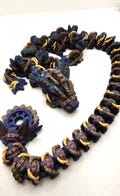 Articulated Cyber Punk Dragon, Fidget Toy, Stress Toy, Dragon Toy, Desk Toy, Fidget Dragon, Cyber Punk