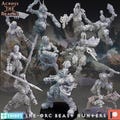 She-Orc Beast Hunters (10 Models) - (sculpted by Across the Realms)