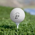 Funny Face Golf Balls - Parody Golf Gift for Laughs - Dirty Birdie Golf Set of 6
