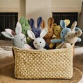 Amigurumi Crochet Bunny Dolls, Crochet Animals, Crochet Dolls, Newborn Gift, Newborn Girl, Baby Boy Gift, Crochet Plushie, Baby Toys