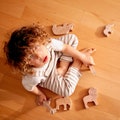 Wooden Safari Animal Figurines, Montessori Jungle Toys for Toddlers, Handcrafted Animal Set, Educational Wooden Toy