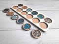 Sensory toys for toddler, Montessori wooden sorter, educational toys for preschool, sensory board for children