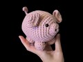 Crochet Bunny Toy |Soft and Fluffy Stuffed Rabbit Animal | Huggable Crochet Easter Stuffie | Spring Decor