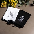 Custom Embroidered Golf Towel | Personalized Monogrammed Golf Towel | Ideal Golf Gift for Dad or Groomsmen | Unique Custom Golf Towel Gift