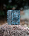 Arctic Storm Carbon Fiber Fidget Slider (Tile) | Haptic Fidget Toy | Slide Clicker | EDC Fidget