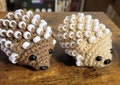 Beaded Fidget Hedgehog | Amigurumi | Crochet | Bead | Handmade