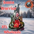 Santa Warrior 52mm STL Files