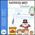 Playdough Mats - Fine Motor Literacy Winter Mats for Kids | Fun Learning Activities & Games | Engaging Winter Educational Resources