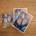 Custom MTG Card Sleeves - Rin and Seri Edition - 100 Pack - Cute Cats & Dogs - Personalised Dragon Shield Card Sleeves - Commander Essential