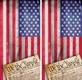 Cornhole Wrap | Digital Download | We The People Style 3 | Cornhole Game Wrap | Decals | Cornhole Maker | Large Format Print File