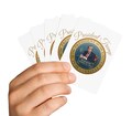 Trump Poker Playing Cards, 1-20-25 Inauguration, January 2025 Inauguration, President Trump Inauguration Poker Cards, Inauguration gift