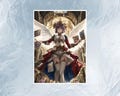 MTG Card Sleeves: Holy Witch, High-Quality Gloss, Perfect for All TCGs,MTG Accessories,Gloss/Holo Finish