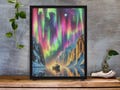 Northern Lights Aurora Puzzles, Jigsaw, Hobby, Game, Stress Relief, Family Activity, Relaxation, Gift