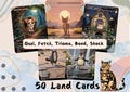 50 Land Bundle - MTG Cute Proxy | Dual Bond Triome Fetch Shock | Custom Alter Full Art Card | Commander EDH | MuraProxyArt