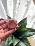 Worry Stone KirbyInspired  , Thumb Pal ,Fidget Toy , ADHD , Anxiety Relief , Pocket Hug , Polymer Clay , Kawaii Worry Stone , Cute Thumb Pal