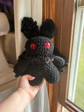 Mothman Crocheted Cryptid Plushy