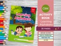 Learning Alphabets Activity Book for Kids | 30 Pages A-Z Fun | Tracing, Matching and Coloring Worksheets | Preschool & Kindergarten Workbook