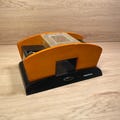Vintage card shuffler from RadioShack - shuffles one or two decks of playing cards - battery operated
