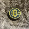 BITCOIN - Premium Fidget Slider - Dual Sided | Haptic Slider | EDC Fidget | Magnetic Slider | Motor Sensory Everyday Magnetic Toy