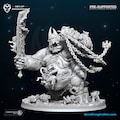Greater Plague Demon - Tabletop Miniature - D&D - Wargaming - Grimdark - OnePageRules - SciFi - 3D Printing