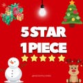 STICKER MONOPO go 5 star (1piece) - custom order of stickers and cards