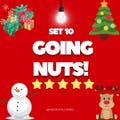 GOING NUTS! MONOPO 5 star sticker set 10