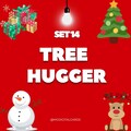 TREE HUGGER MONOPO 4 star sticker set 14