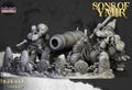 Dwarf Cannon 28/32mm Scale