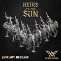 Riders of the River, Elven Fast Calvary, Heirs of the Sun, White Angel Miniatures